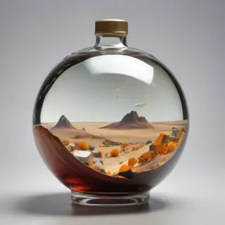 transparent bomb