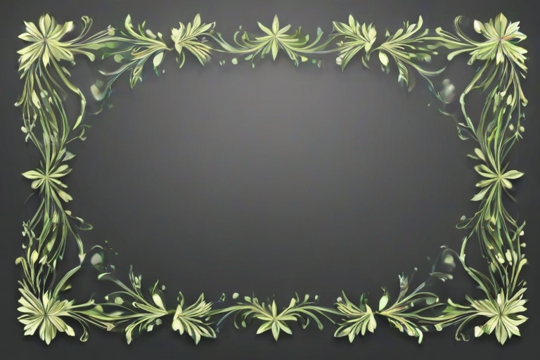 transparent border