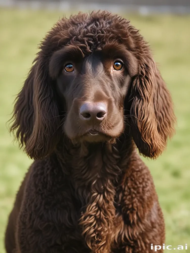 irish water spaniel