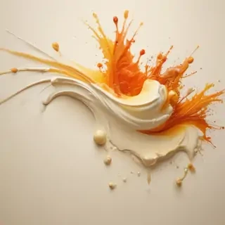 plain cream background