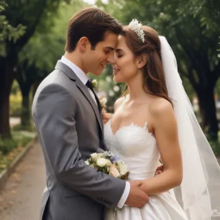 just married