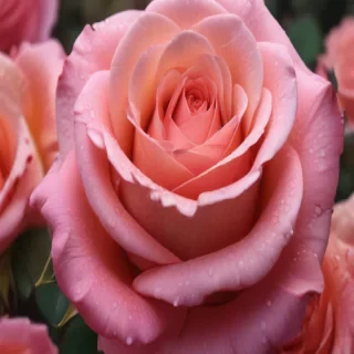 rose backround