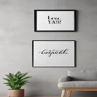 free wall art mockups