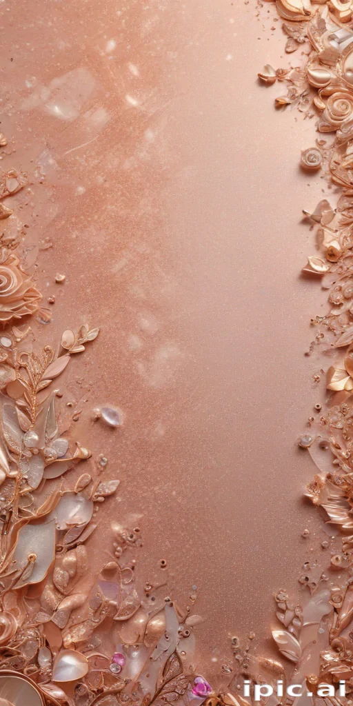 sparkly rose gold background
