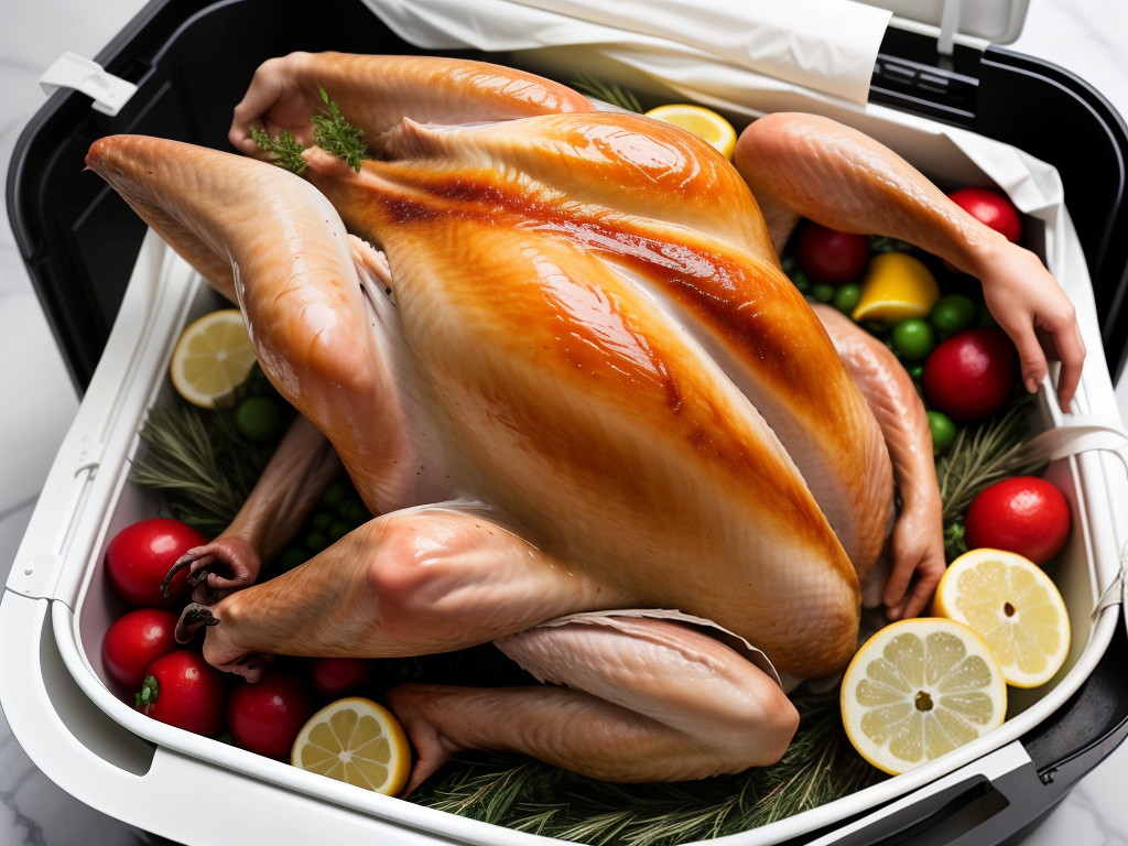 brining a turkey in a cooler