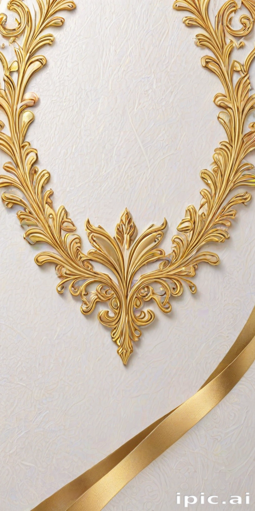 elegant white and gold background