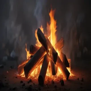 camp fire png