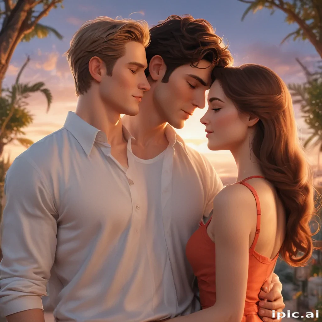 cartoon couple aesthetic