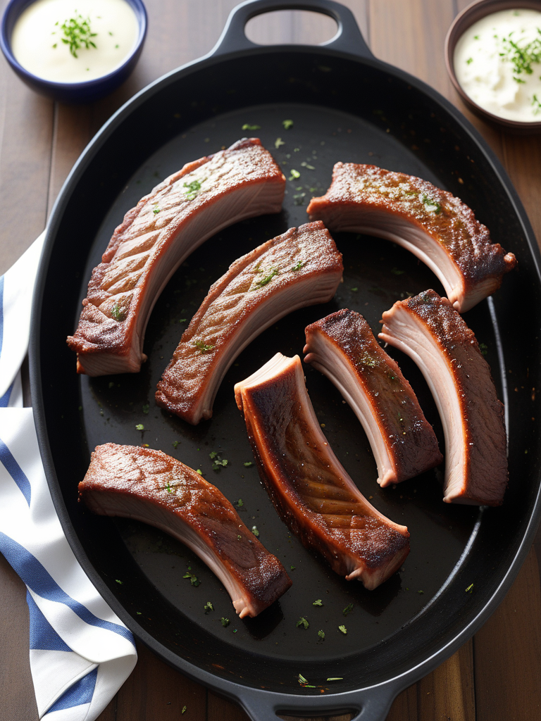 how to cook flanken style ribs in oven