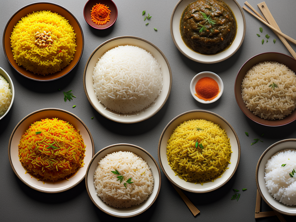 rice dishes traditionally made with saffron
