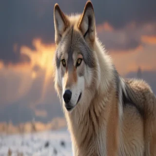 wolf background