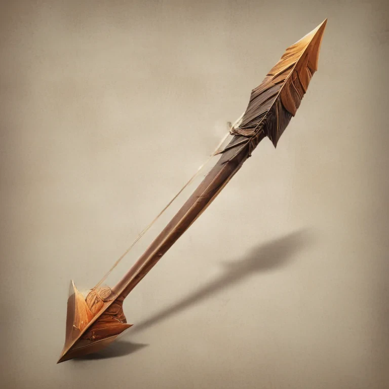 drawn arrow
