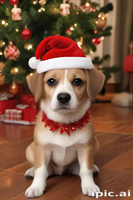 christmas dog pics