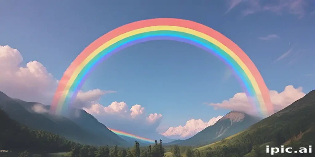 aesthetic wallpapers rainbow