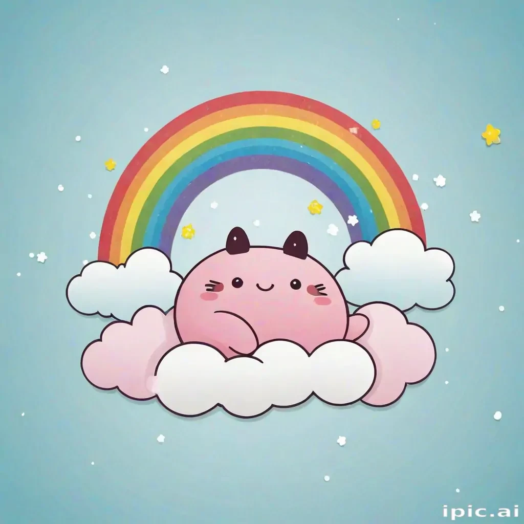 cute rainbow wallpaper