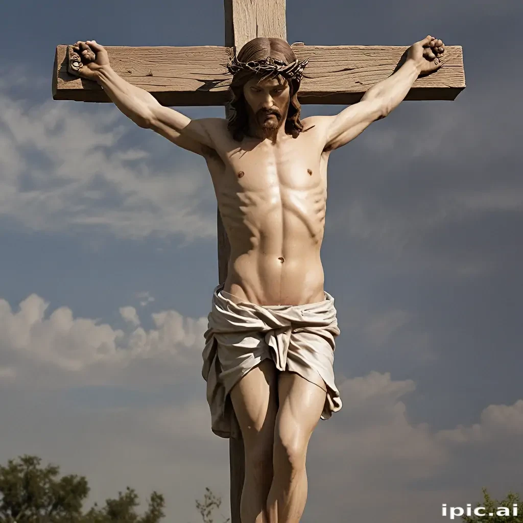 pics of jesus on the cross