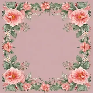 floral borders clipart