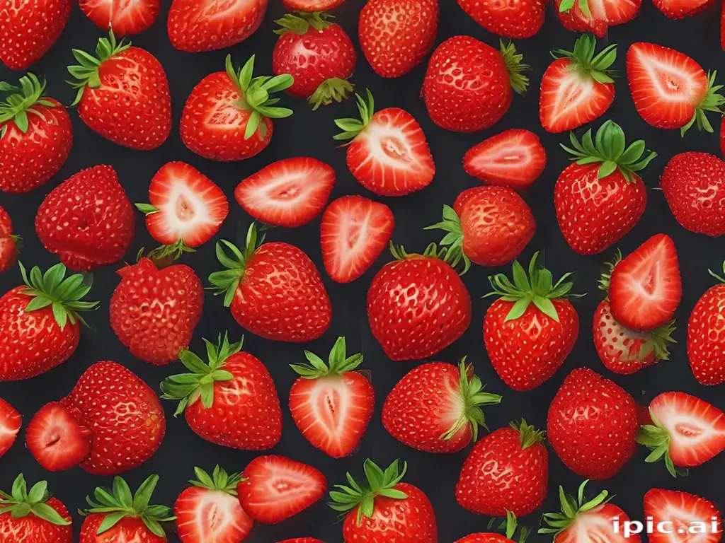 strawberry background