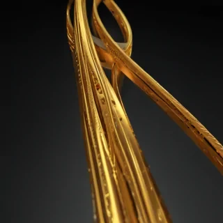 golden line png