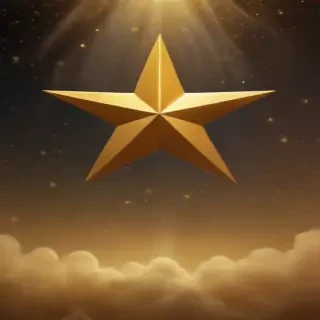 gold star background