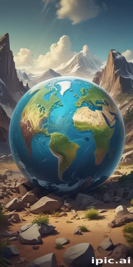 cartoon picture planet earth