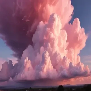 pink cloud aesthetic