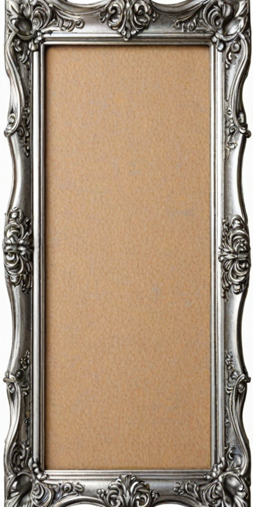 silver frame png