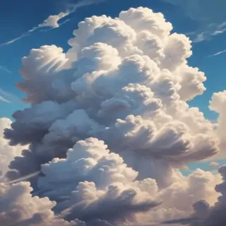 cartoon cloud drawing