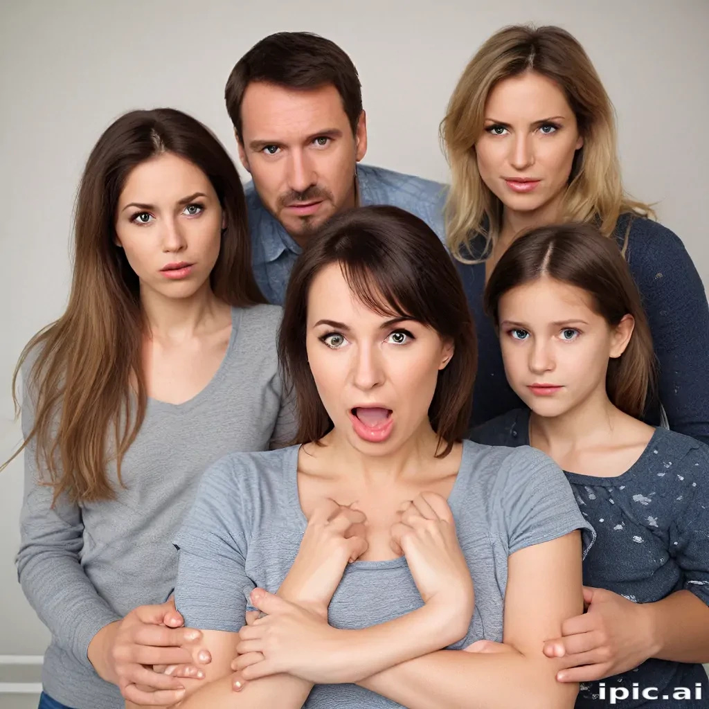 free pictures upset family