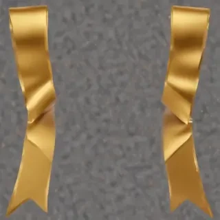 gold ribbon png