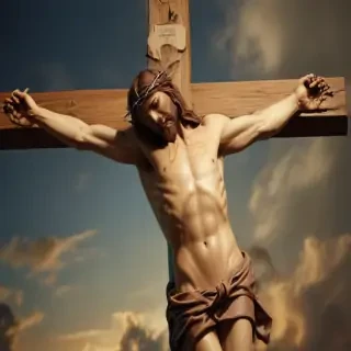 pics of jesus on the cross