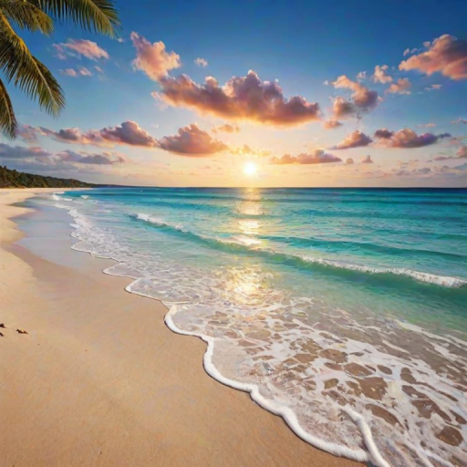 beach christmas wallpaper