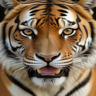 tiger face png