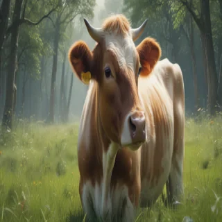 aesthetic cow print
