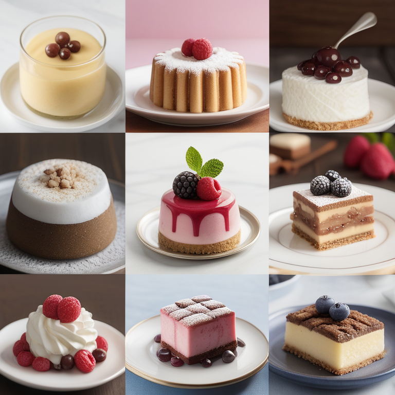 desserts that start with l