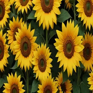 aesthetic sunflower background
