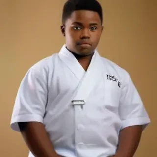 fat black kid
