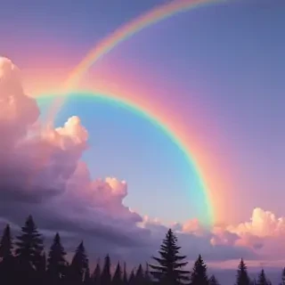 aesthetic rainbow wallpaper