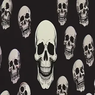 skull phone wallpaper