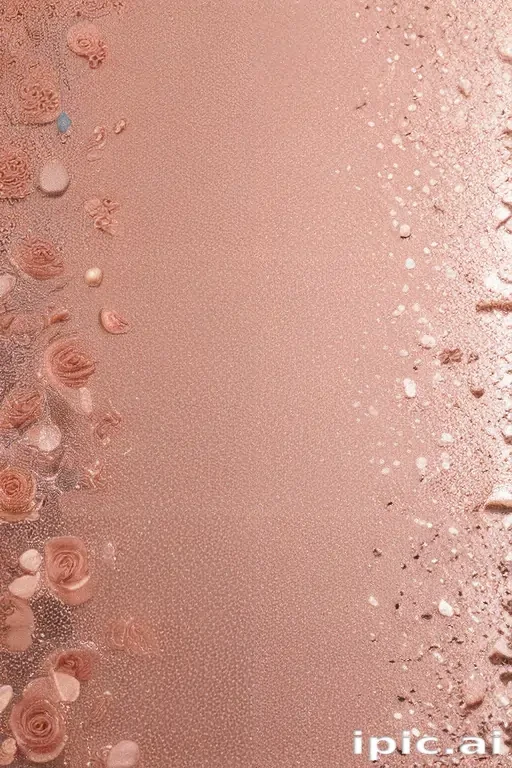 glitter rose gold background