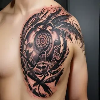 background tattoo