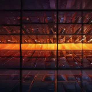grid background