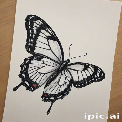 buttefly drawing