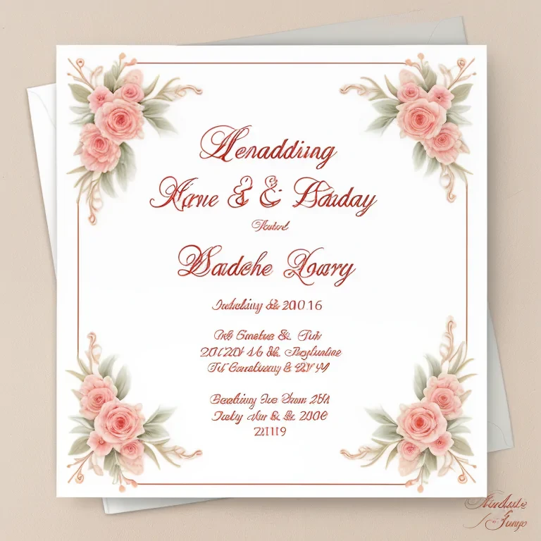 wedding card background