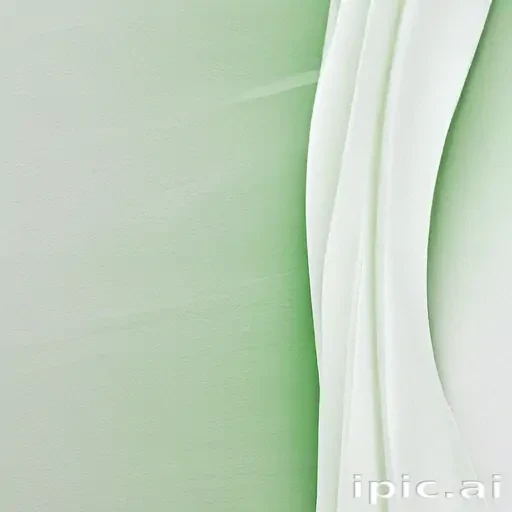 white and green background