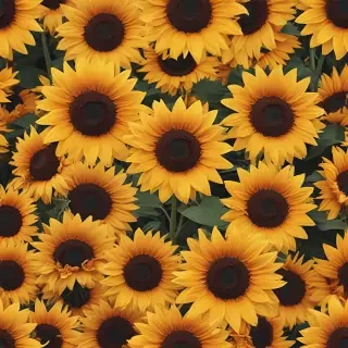 aesthetic sunflower background
