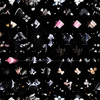 black bg aesthetic