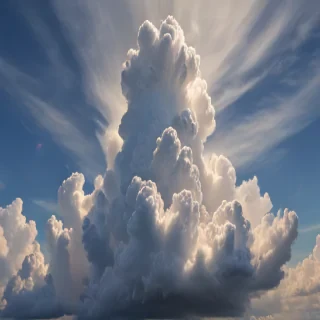 clouds no background