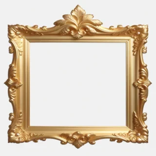 gold frame png transparent