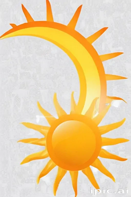 transparent background sun clipart
